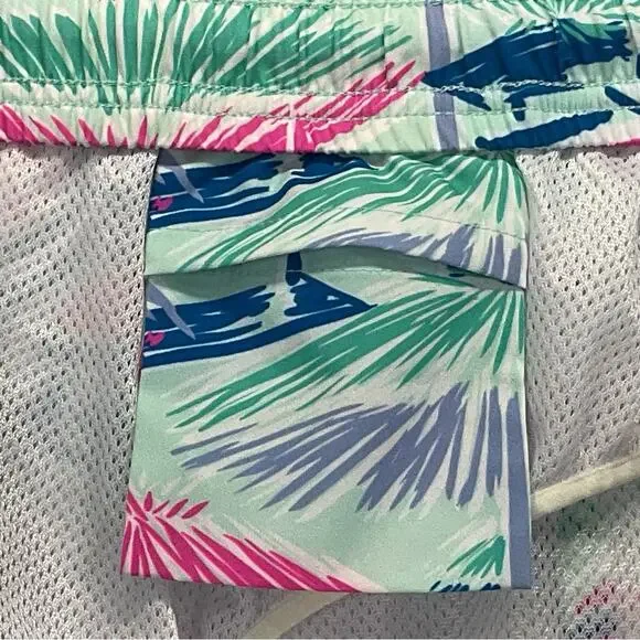 Vineyard Vines Chappy Swim Trunks Men's Size XL Cabana Crystal Blue Mesh Lined - Picture 9 of 11